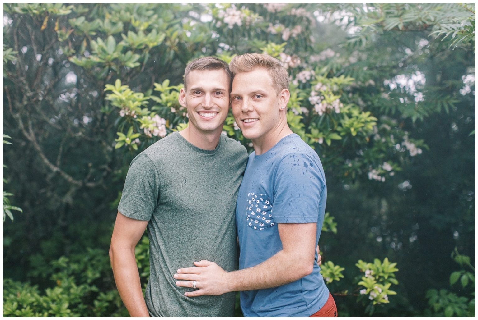 Craggy Gardens Engagement Session | Asheville NC | Justin & Andrew