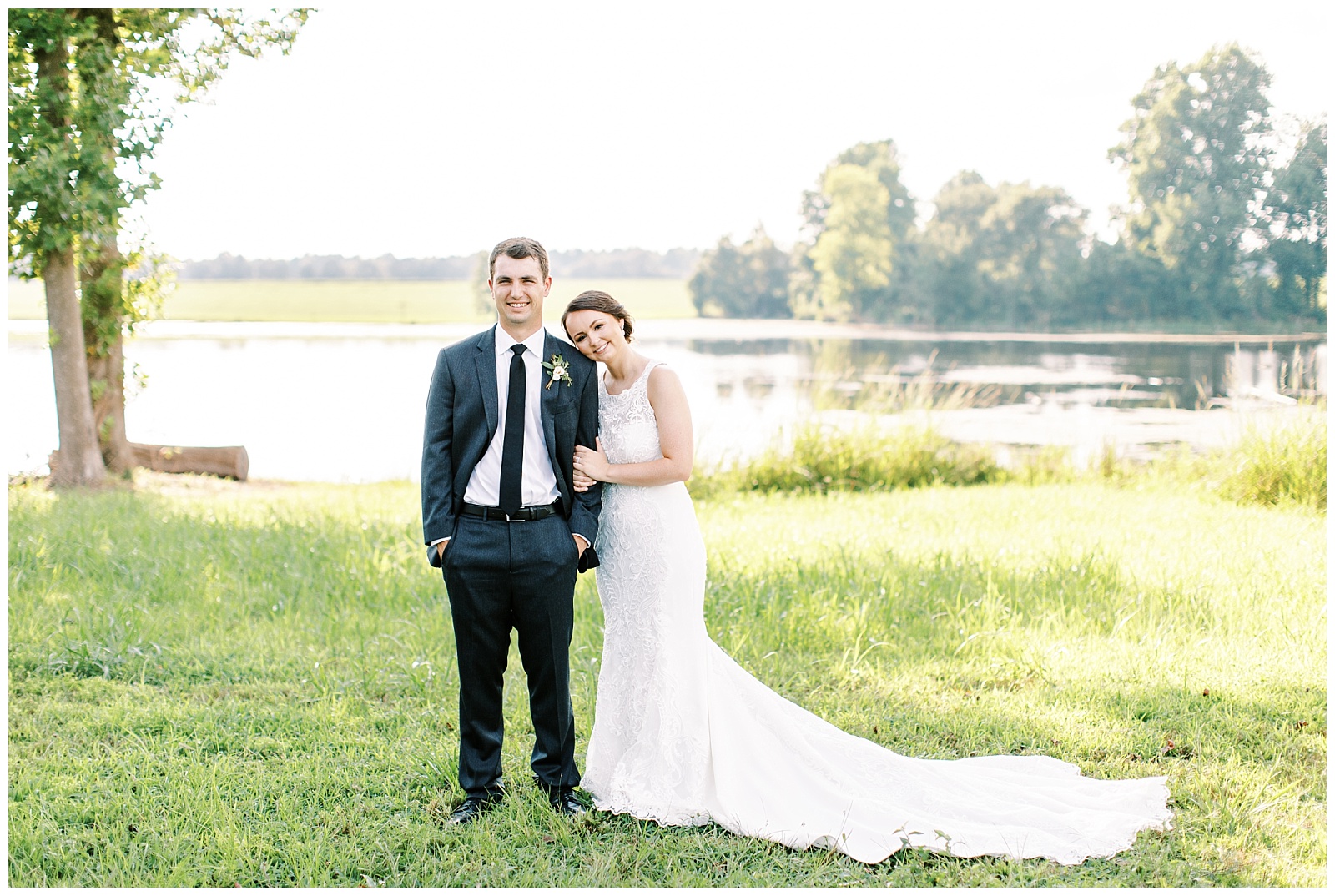 Summer Wedding at Waters Edge at Tart Farms | Raleigh Wedding Photographer