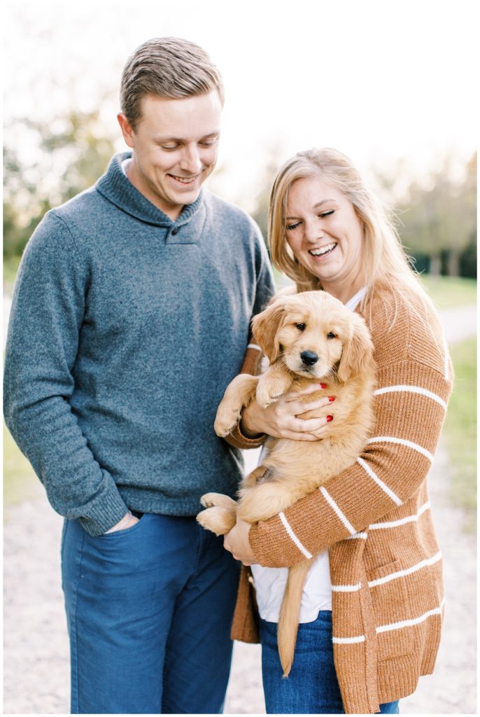 puppy photo session in Raleigh, NC