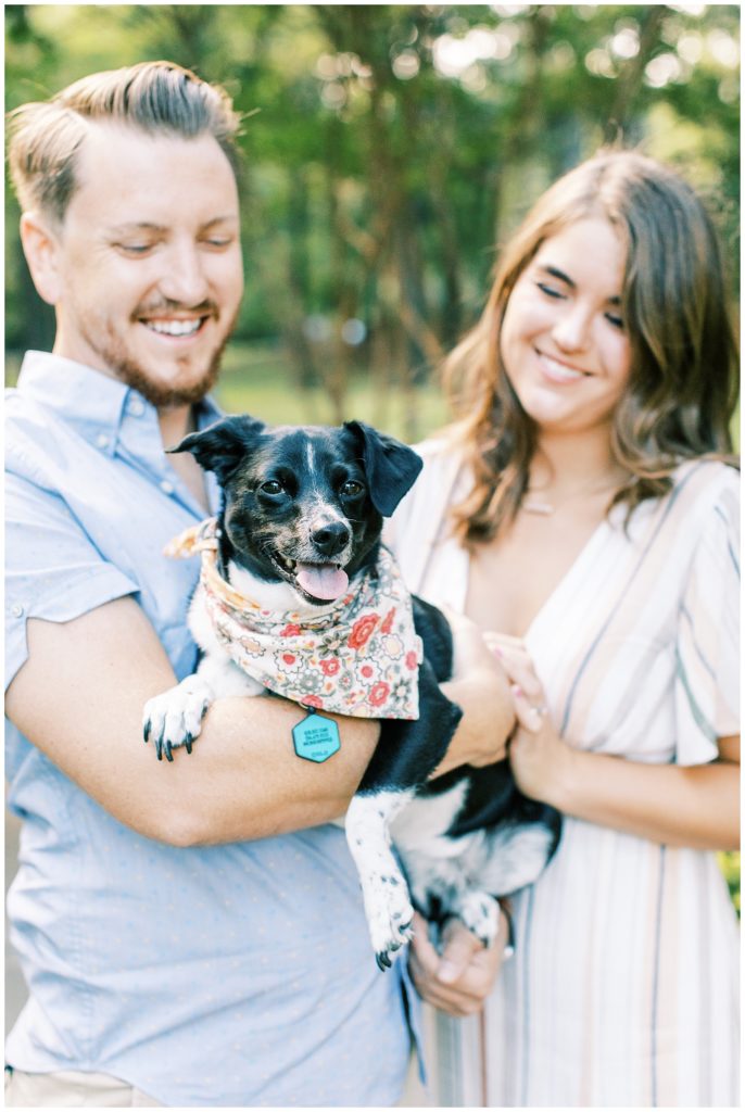 tips for getting great photos of your dog during engagement photos