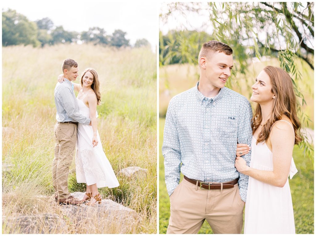 Romantic and southern engagement photo inspiration.