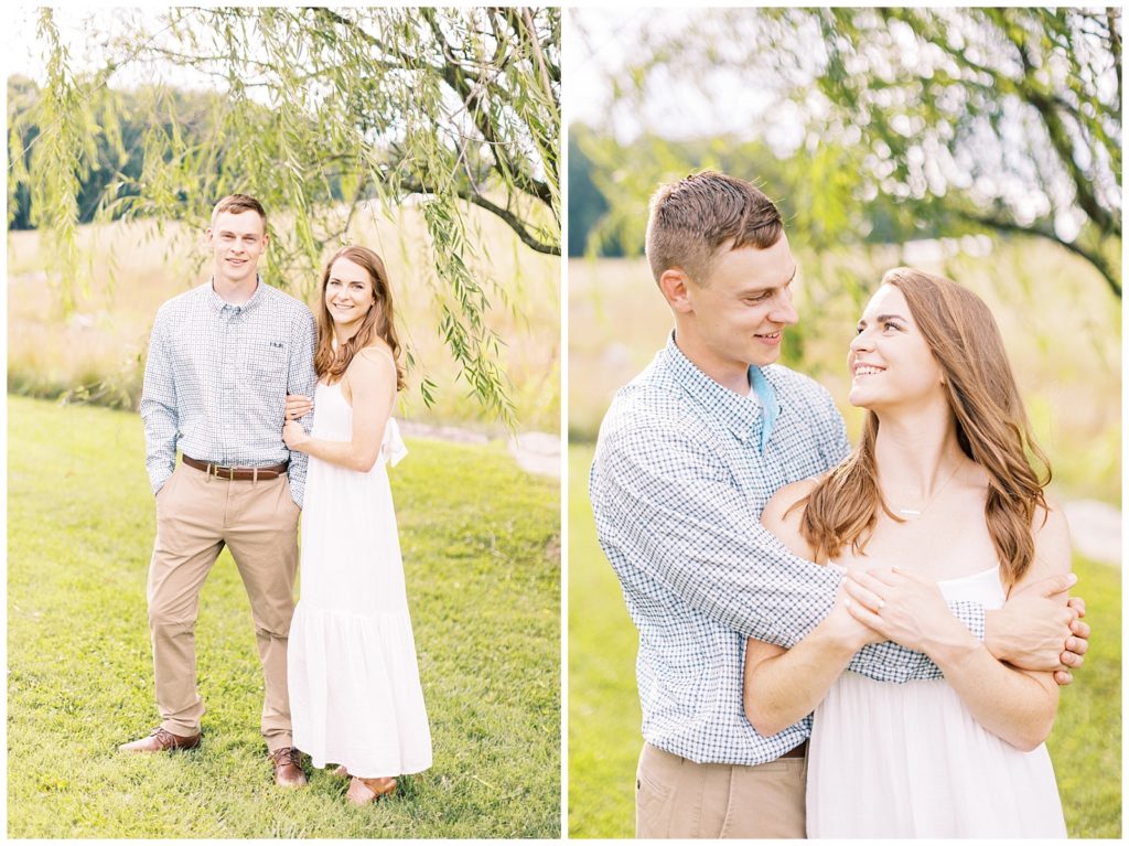 Summer engagement photo outfit inspiration.