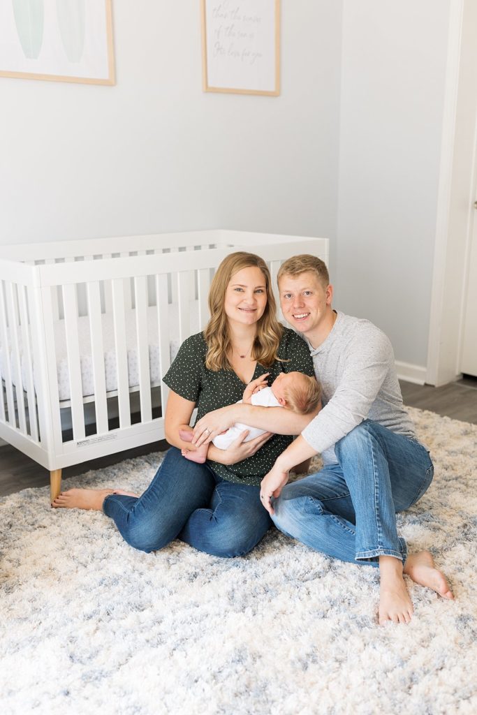 In home newborn photos | Sarah Hinckley Photography