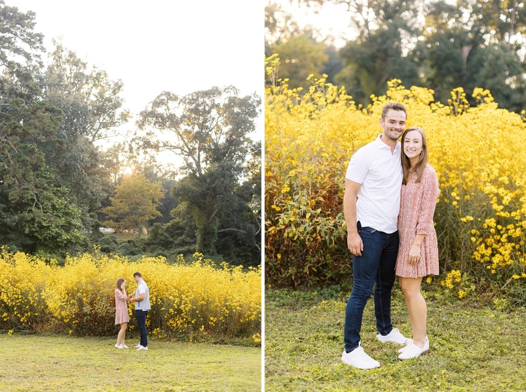 Raleigh Engagement Photographer | Surprise Proposal | Dix Park