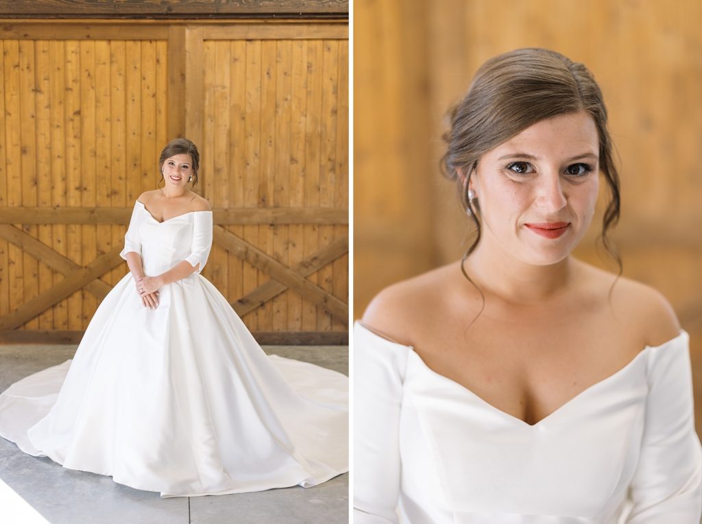 Classic Bridal Portraits at the Paisley Barn | Raleigh Wedding Photographer