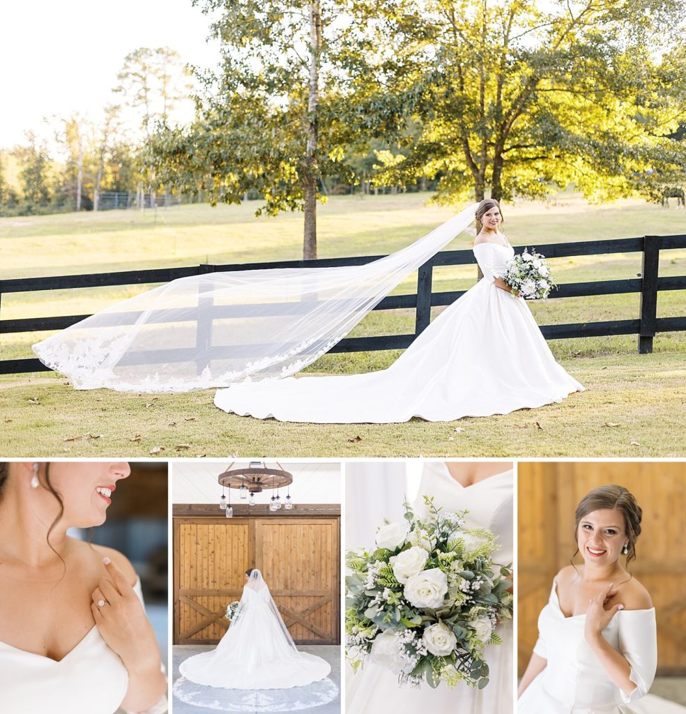 Classic Bridal Portraits at the Paisley Barn | Raleigh Wedding Photographer