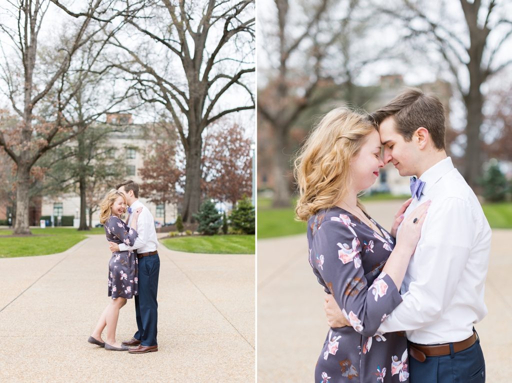 Downtown Raleigh Engagement Photos for Callie and Reece | Sarah Hinckley Photography | NC Wedding Photographer