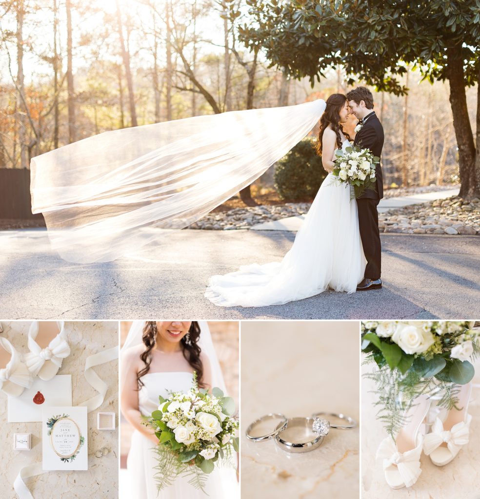 Winter Wedding at an Estate - Raleigh NC Wedding Photographer - Sarah Hinckley Photography