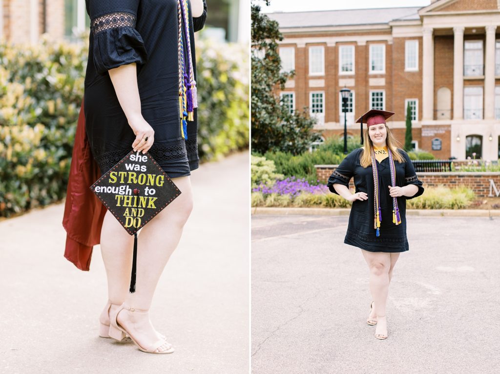 Meredith College grad photos | Raleigh Senior Photographer | Sarah Hinckley Photography