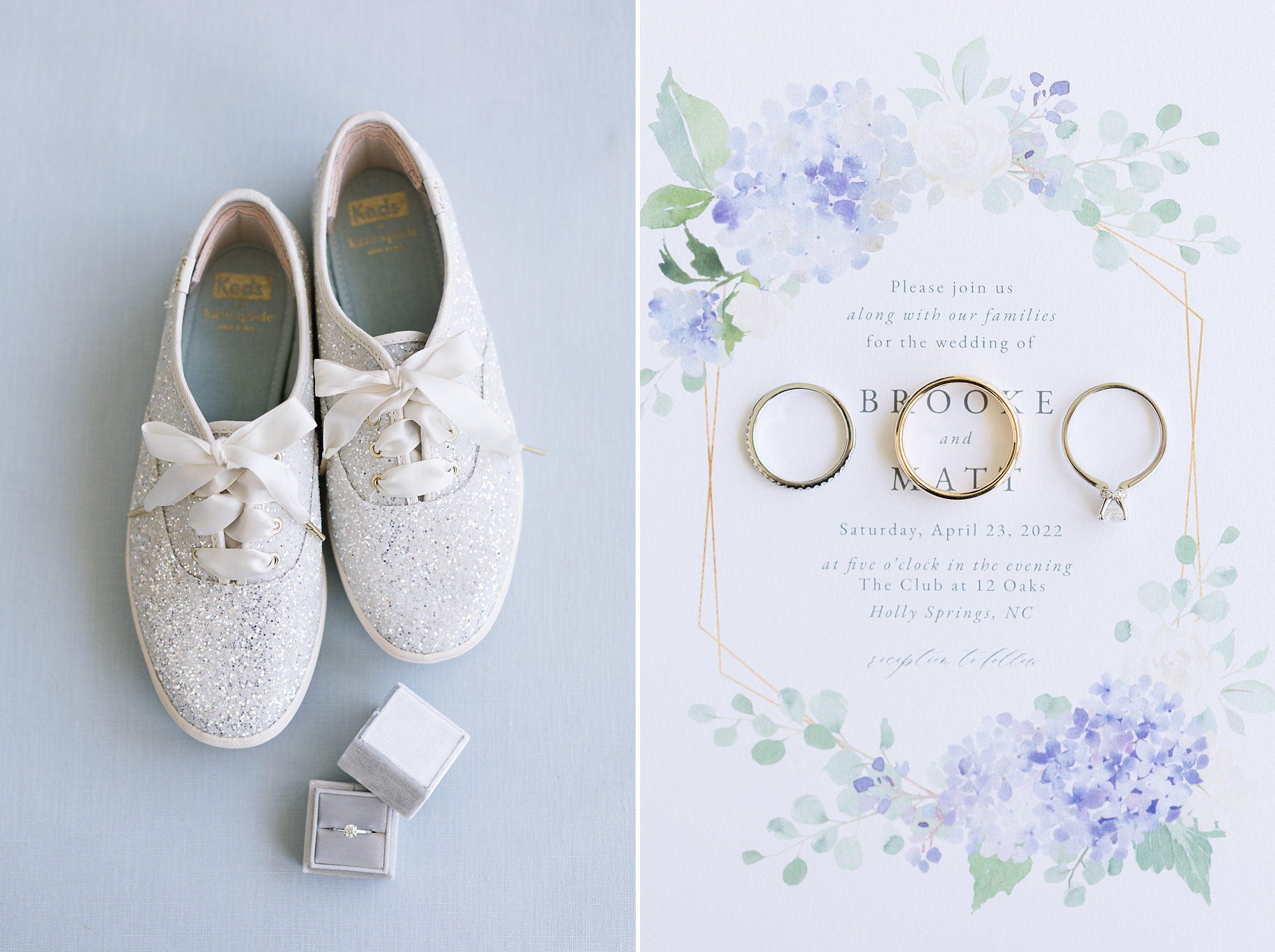 Sparkly wedding sneakers - Raleigh NC Wedding Photographer - Sarah Hinckley Photography