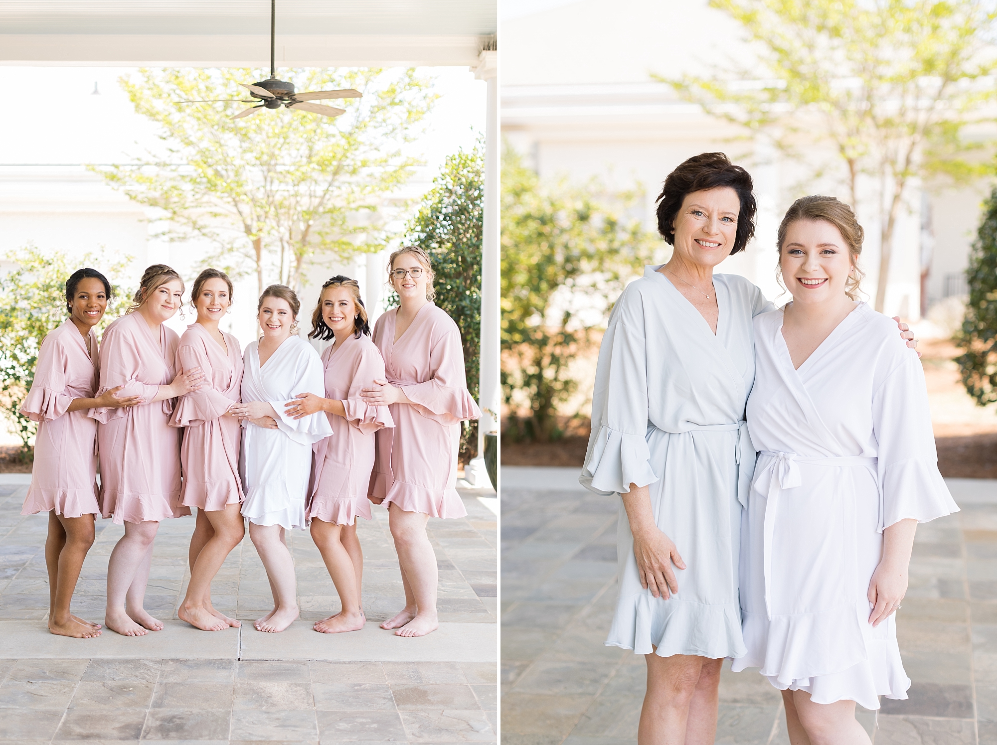 Bridesmaids getting ready - Raleigh NC Wedding Photographer - Sarah Hinckley Photography