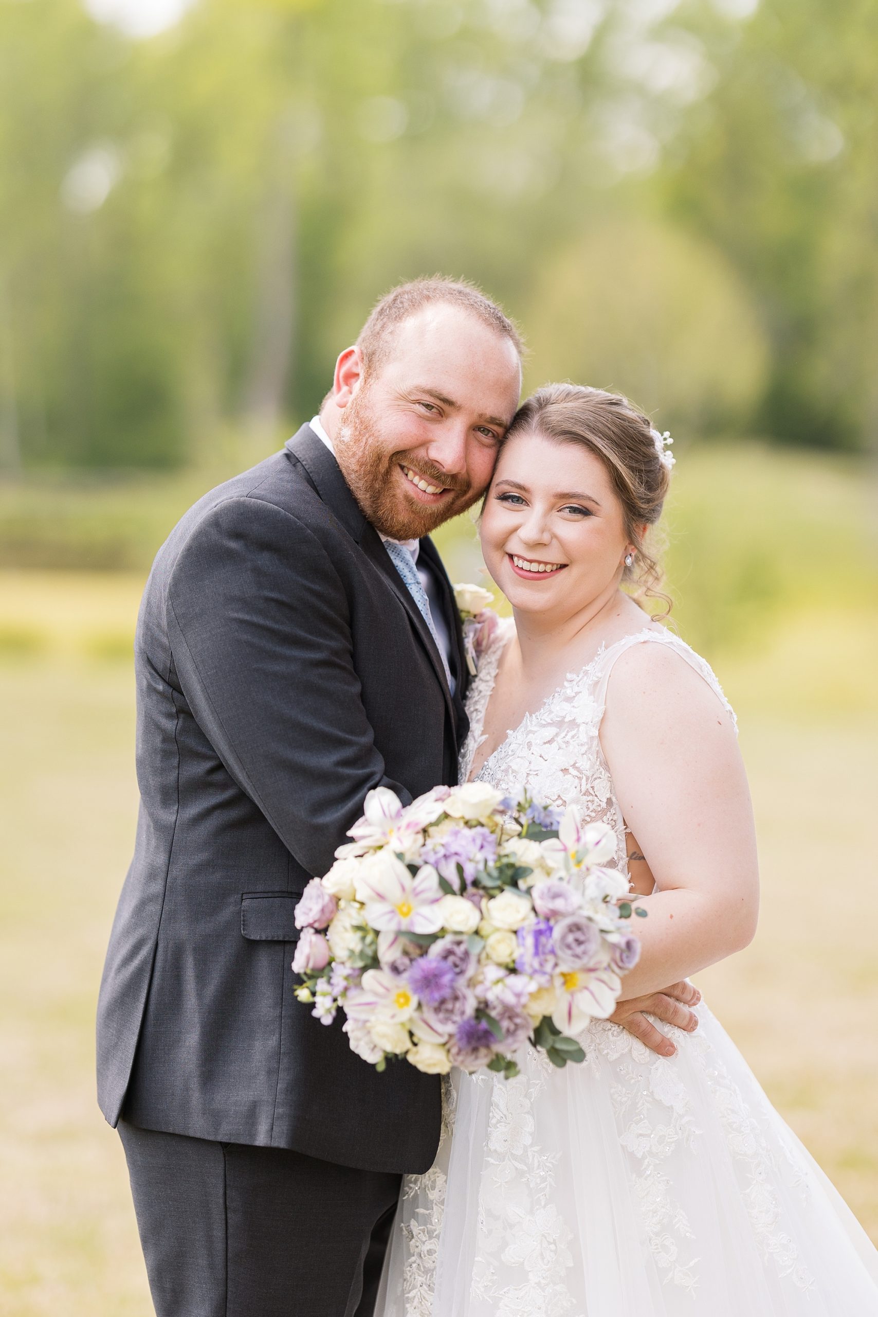 Close up of bride and groom - Raleigh NC Wedding Photographer - Sarah Hinckley Photography