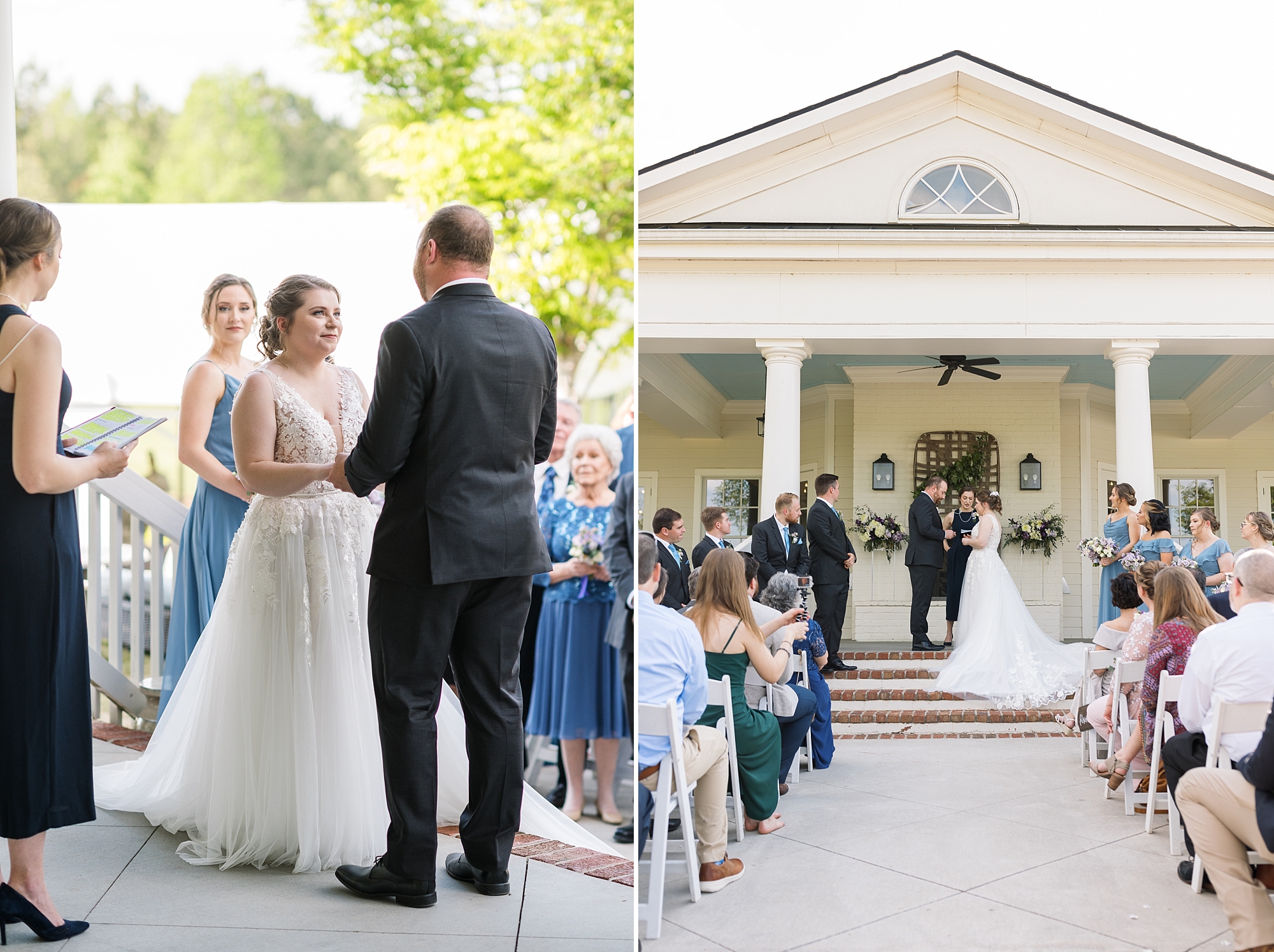 exchanging of rings - Raleigh NC Wedding Photographer - Sarah Hinckley Photography