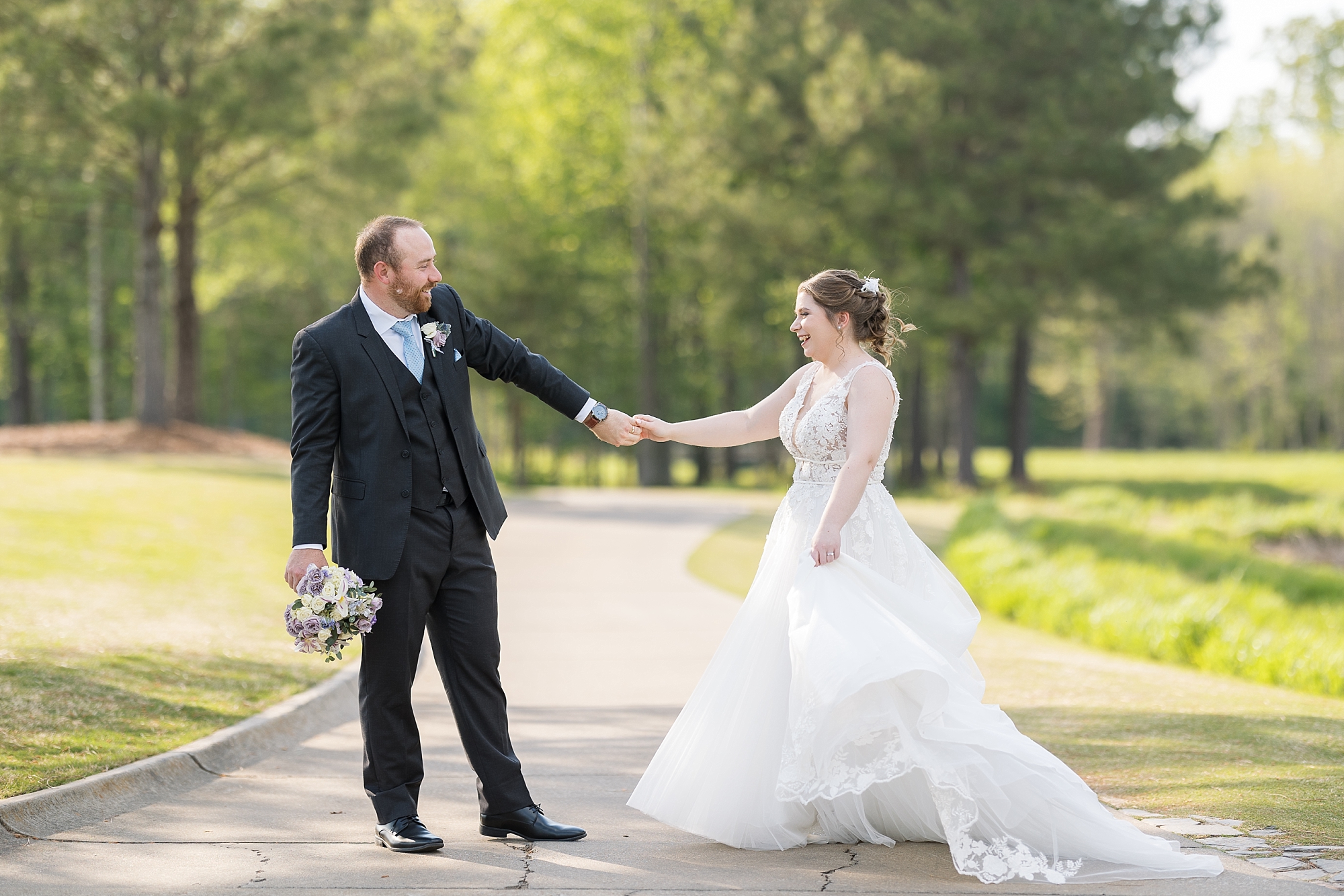 bride and groom - Raleigh NC Wedding Photographer - Sarah Hinckley Photography