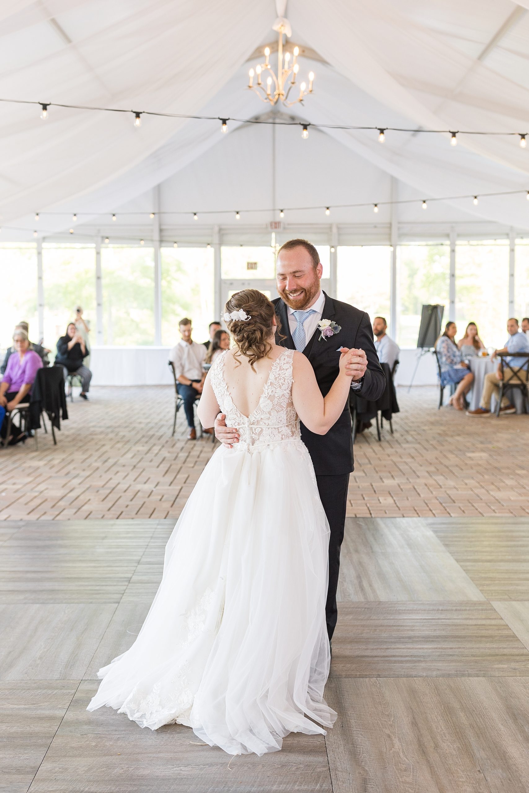 first dance - holly springs wedding - Raleigh NC Wedding Photographer - Sarah Hinckley Photography
