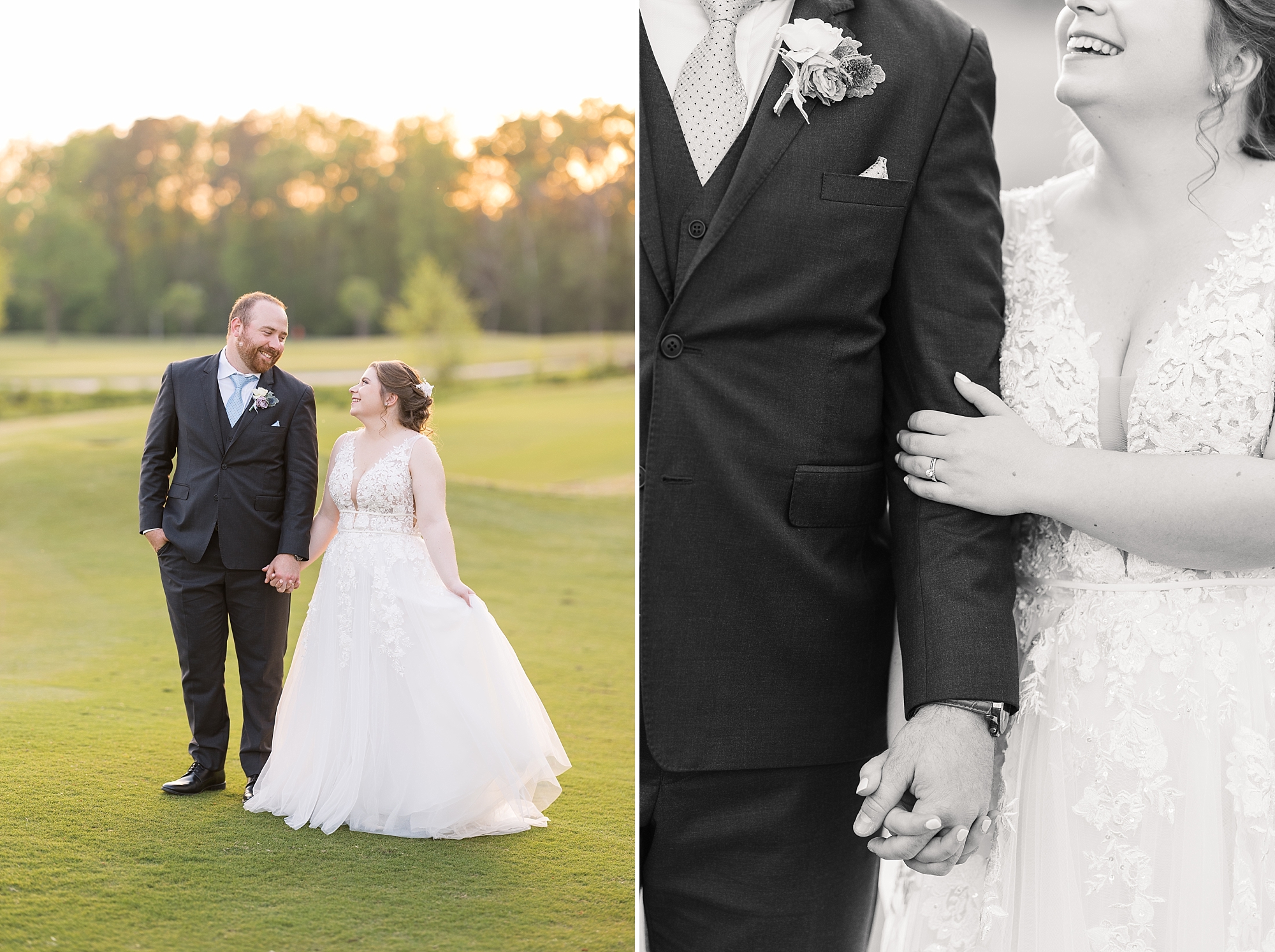 12 Oaks Golf Course Wedding - bride and groom - Raleigh NC Wedding Photographer - Sarah Hinckley Photography
