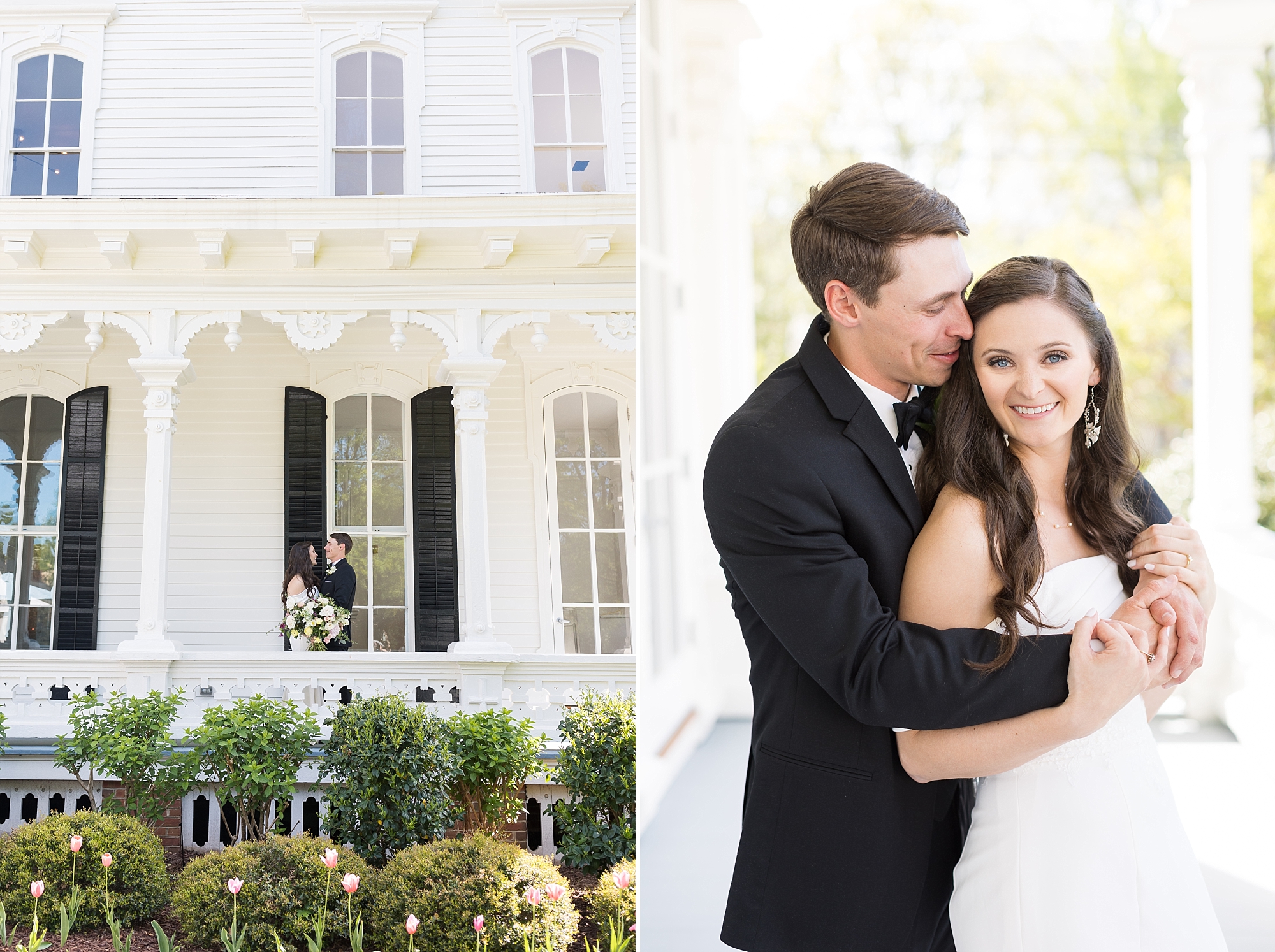 Bride and groom portraits | Merrimon Wynne Wedding | Sarah Hinckley Photography | Raleigh NC Wedding Photographer