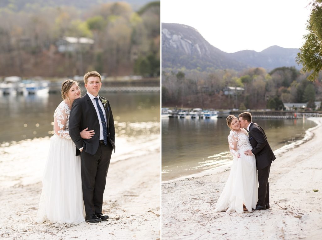 Rumbling Bald Wedding on Lake Lure | Asheville North Carolina Wedding Photographer | Sarah Hinckley Photography