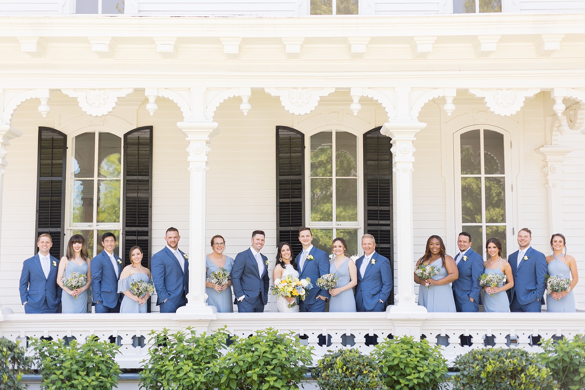 Merrimon Wynne Spring Bridal Party | Raleigh NC Wedding Photographer