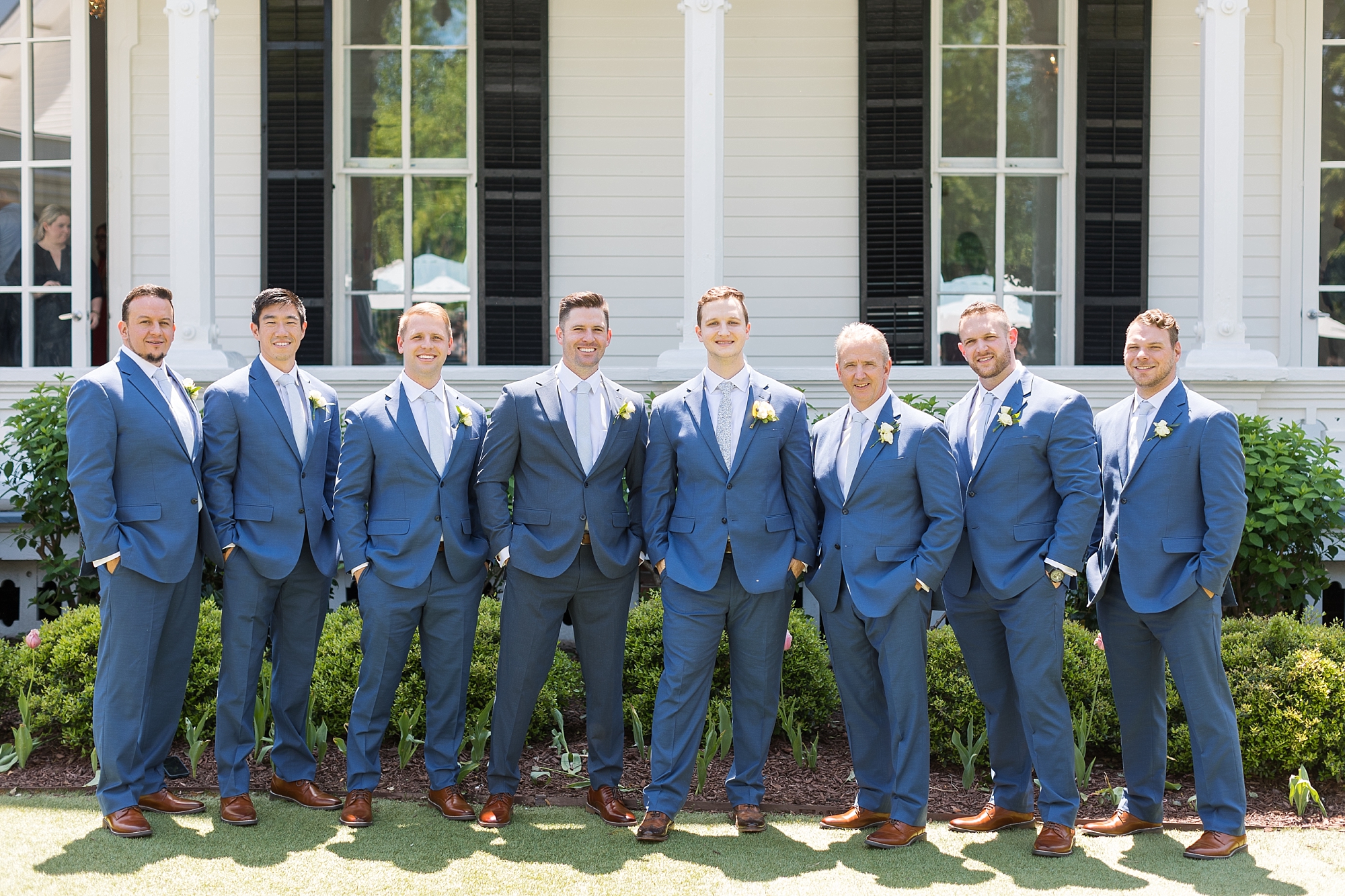 Groomsmen | Raleigh NC Wedding Photographer