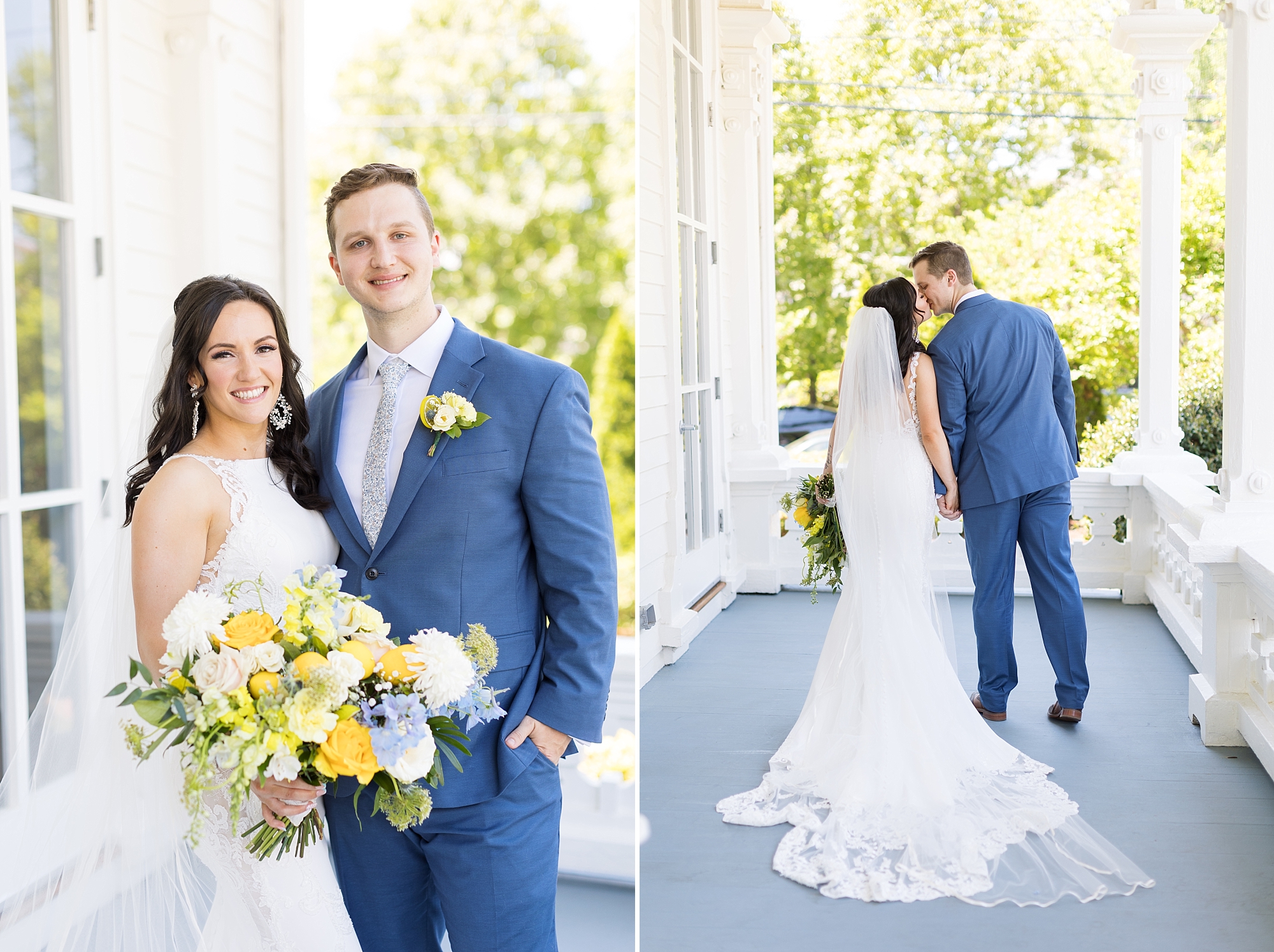 bride and groom at Merrimon Wynne wedding venue | Raleigh NC Wedding Photographer