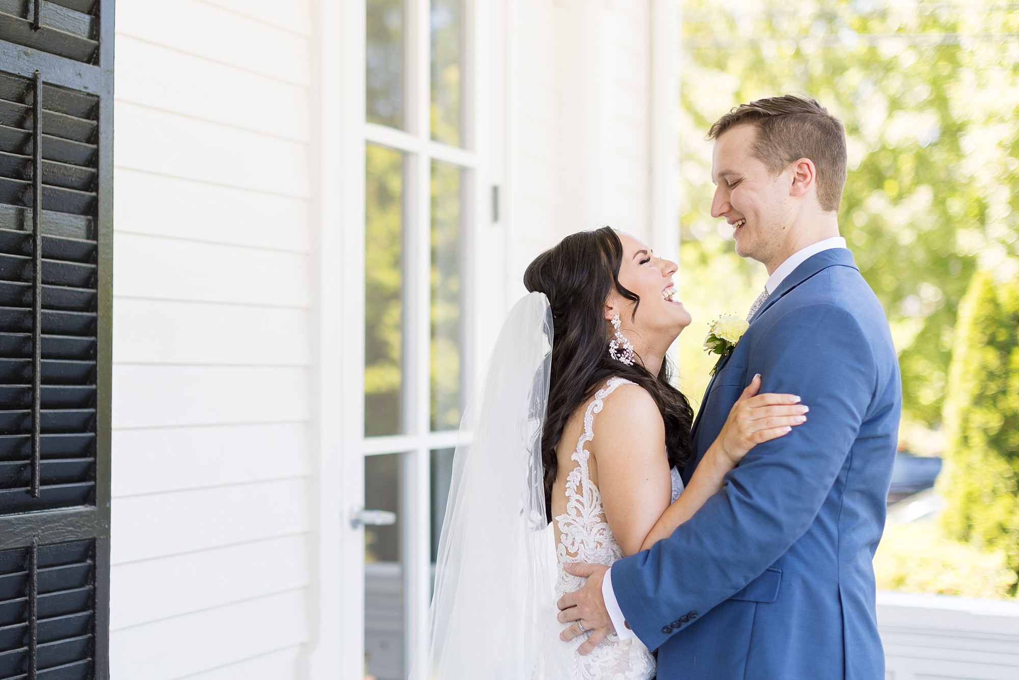 bride and groom  | Raleigh NC Wedding Photographer