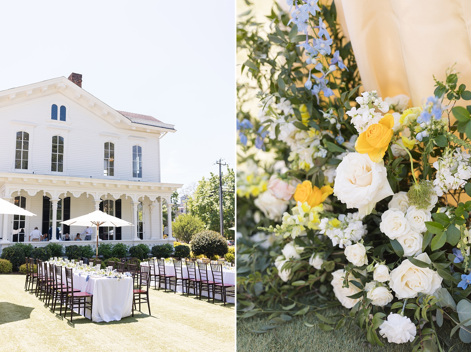 Merrimon Wynne Spring Wedding reception | Raleigh NC Wedding Photographer
