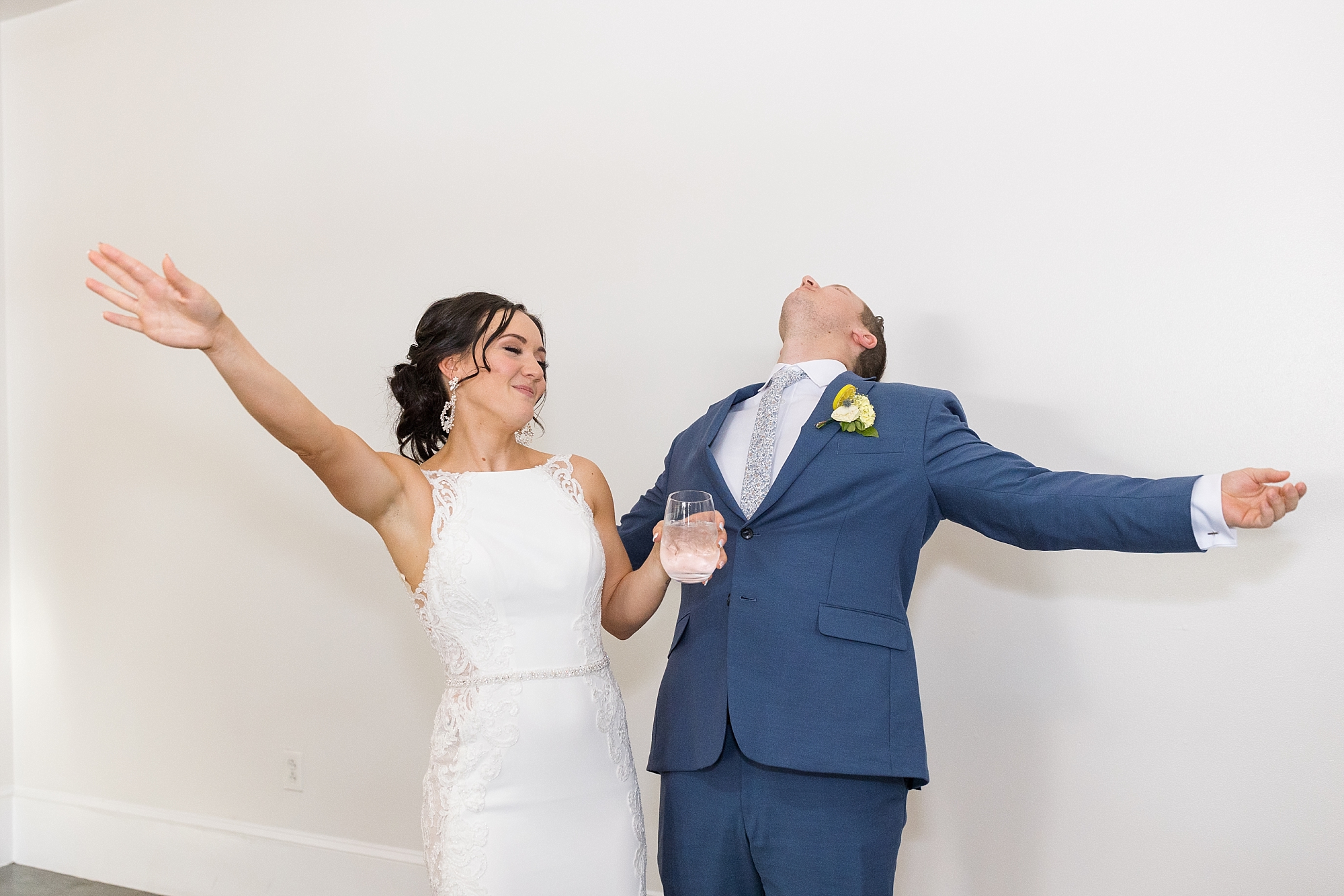 Bride and groom dancing | Raleigh NC Wedding Photographer