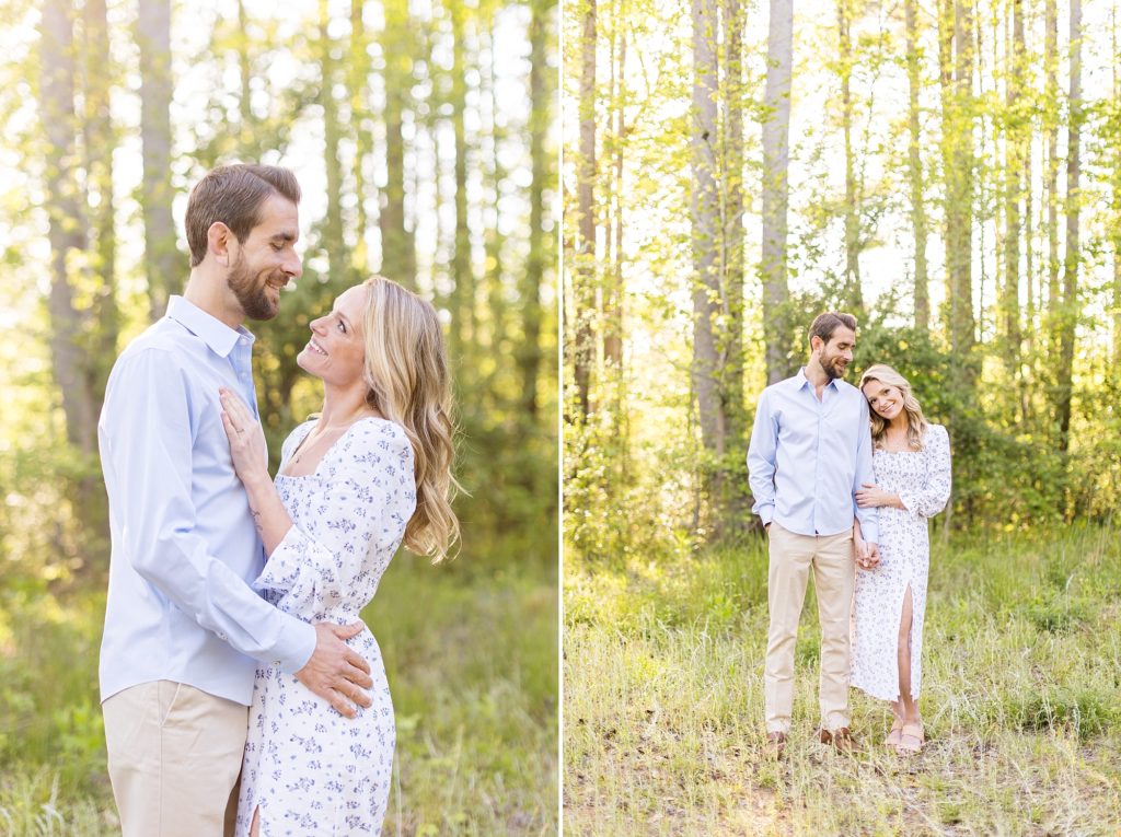couple embracing  | Raleigh NC Wedding Photographer