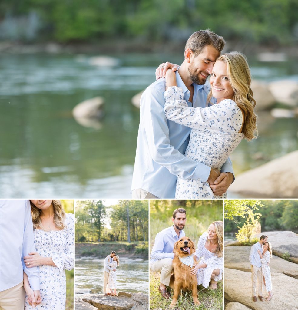 Catawaba River Engagement Photos | Raleigh NC Wedding Photographer