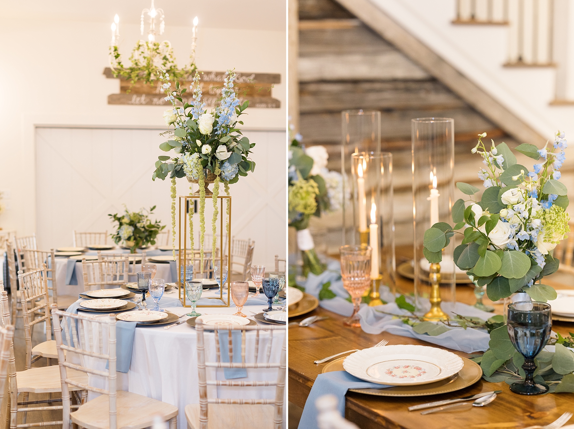 reception decor details | Raleigh NC Wedding photographer