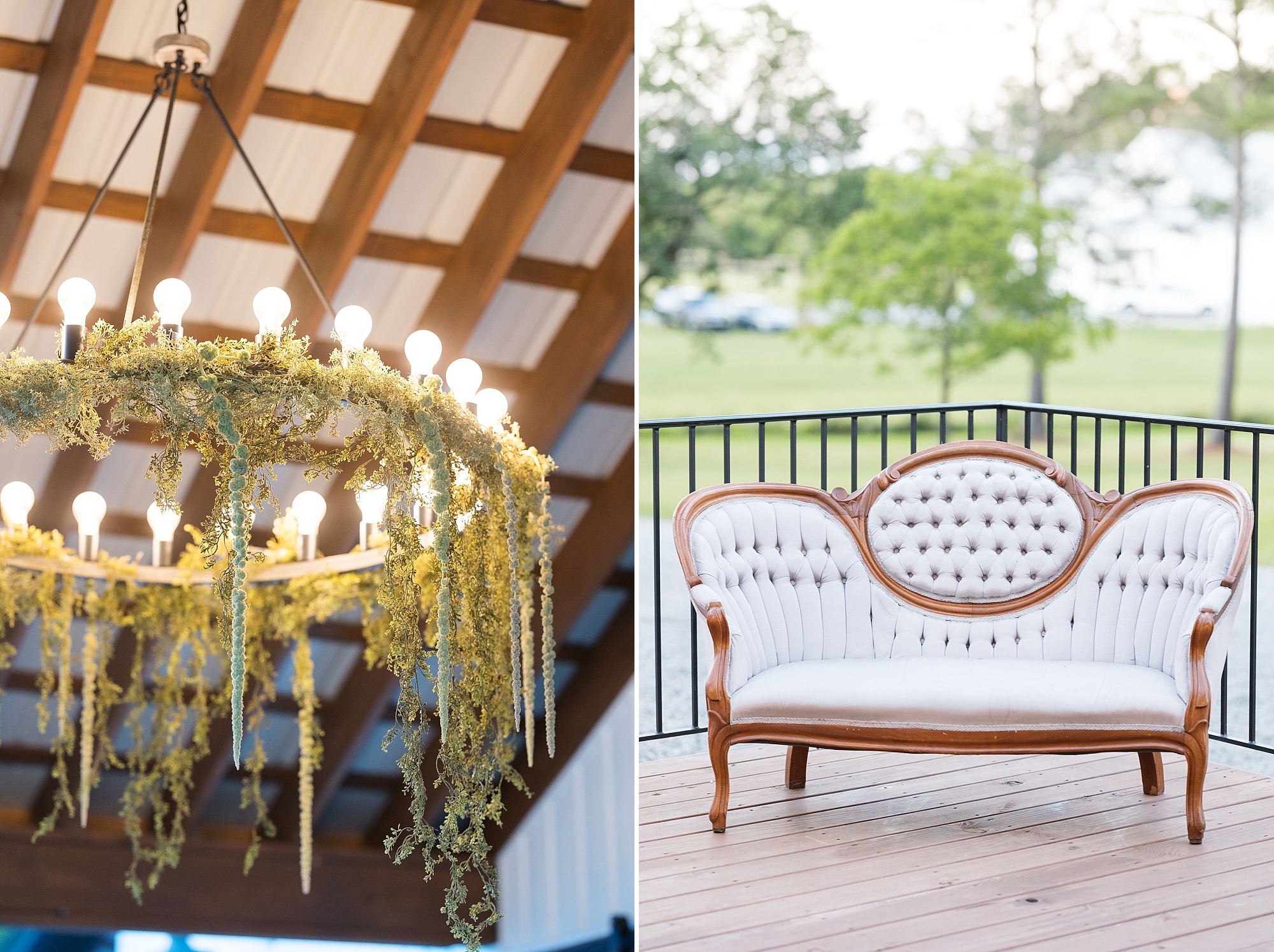 Floral chandelier | Raleigh NC Wedding photographer