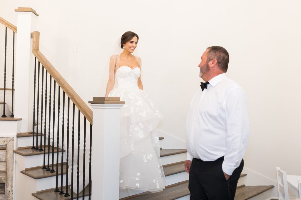 first look  | Raleigh NC Wedding photographer
