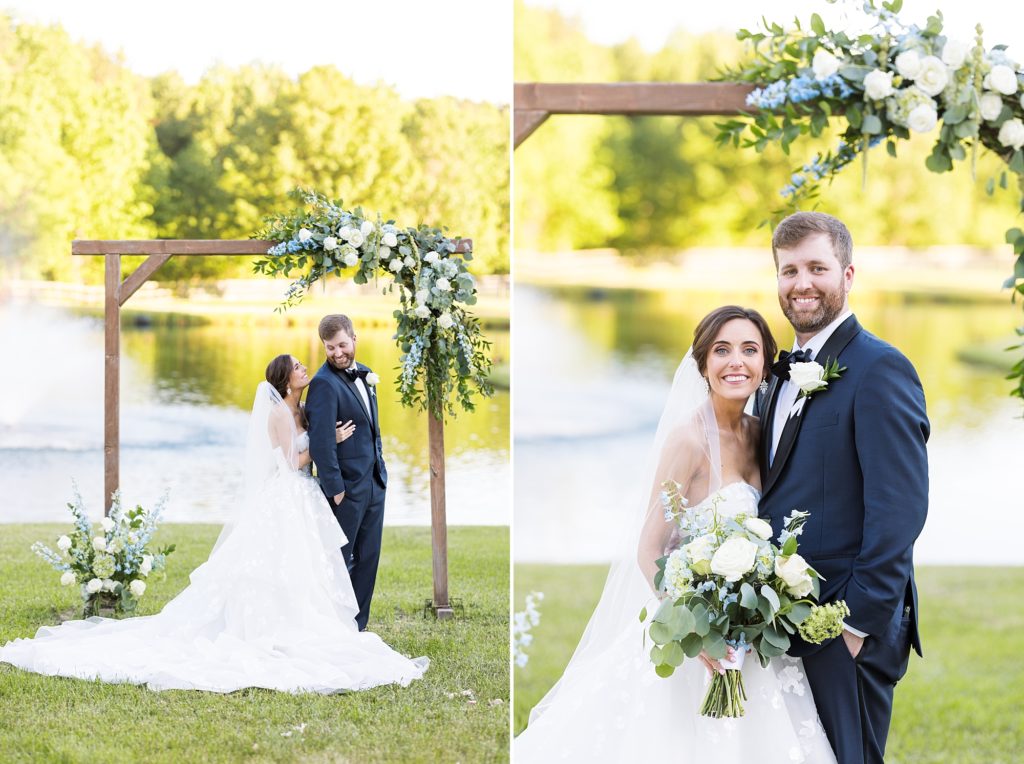 Spring wedding at Southern Grace Farms | Raleigh NC Wedding photographer