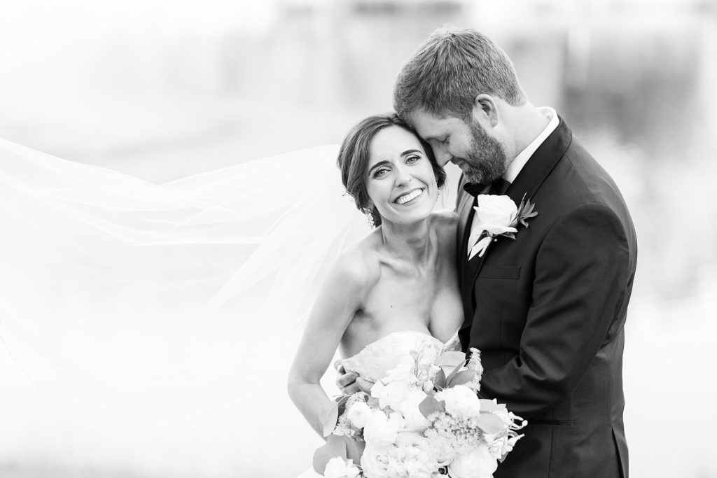 black and white wedding photo | Raleigh NC Wedding photographer