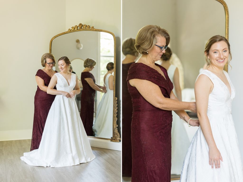 Bride getting ready photos  | Carolina Grove | Raleigh NC Wedding Photographer | Sarah Hinckley Photography