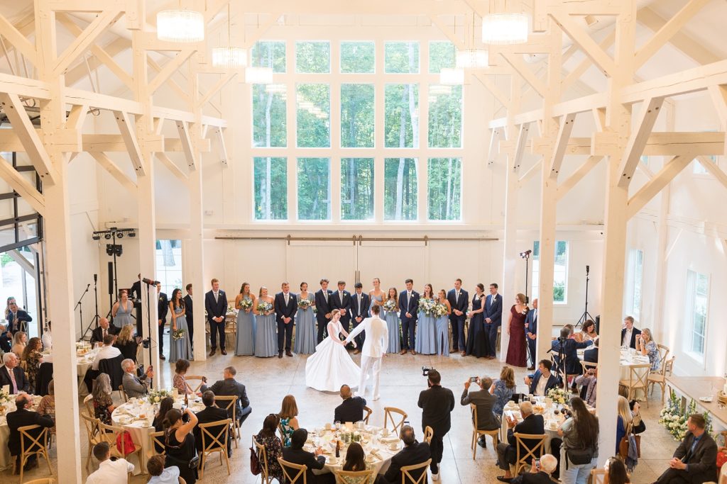 Bride and groom first dance | Carolina Grove | Raleigh NC Wedding Photographer | Sarah Hinckley Photography