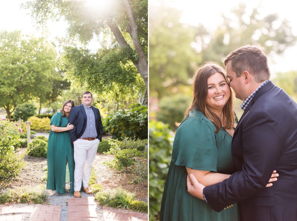 Wrightsville Beach Park Engagement Photos in the spring | NC Wedding Photographer