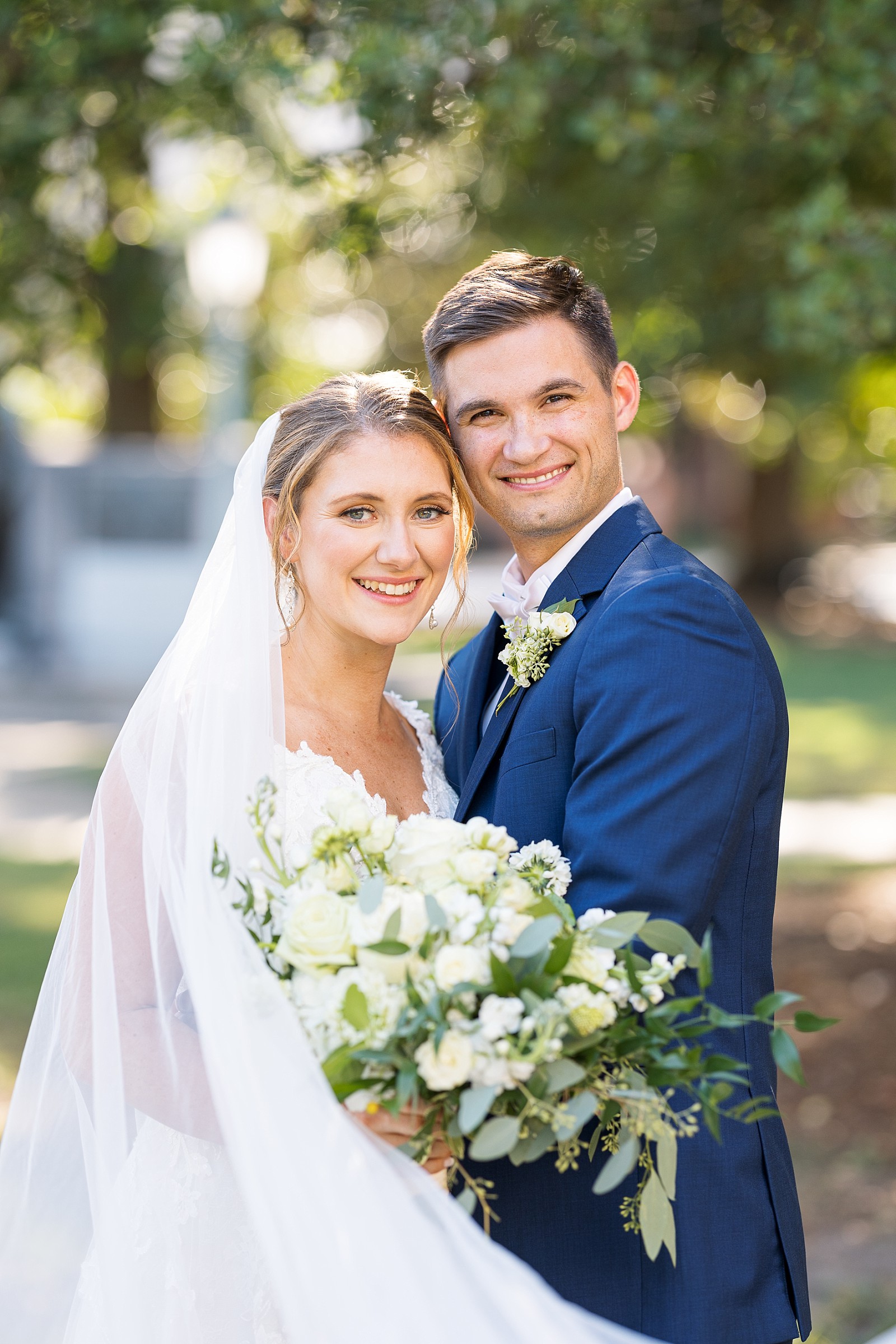 Bride and groom | Raleigh Wedding Photographer Sarah Hinckley