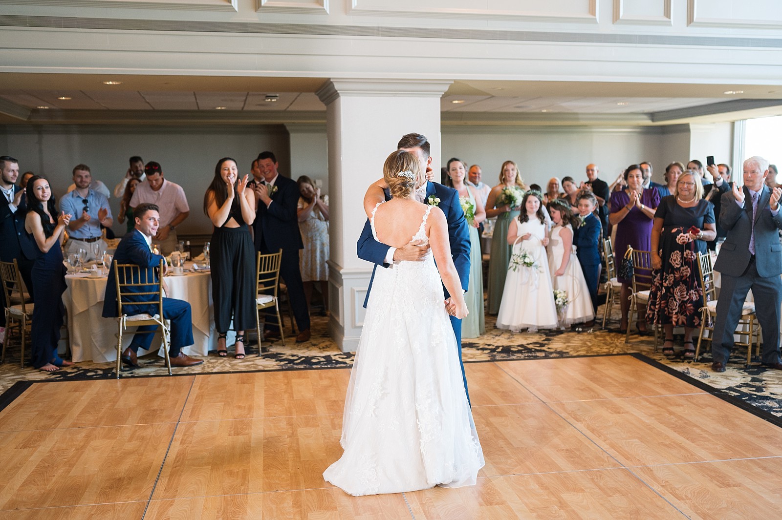 City Club first dance | Raleigh Wedding Photographer Sarah Hinckley