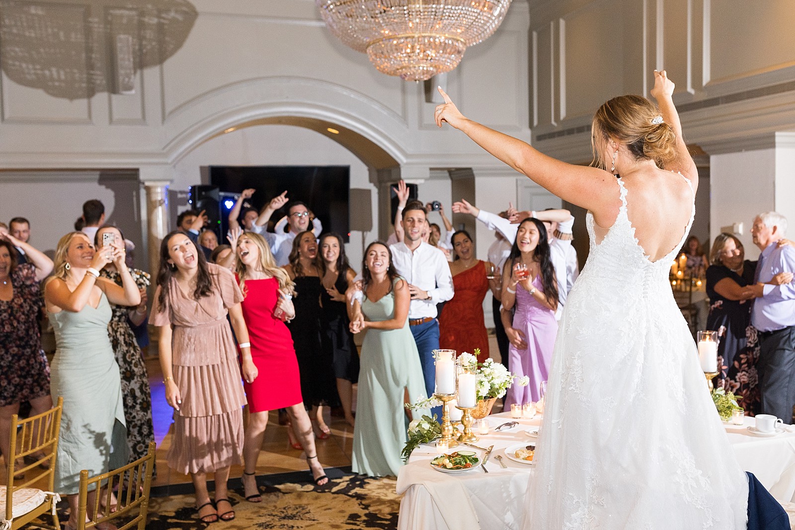 Bride dancing | Raleigh Wedding Photographer Sarah Hinckley