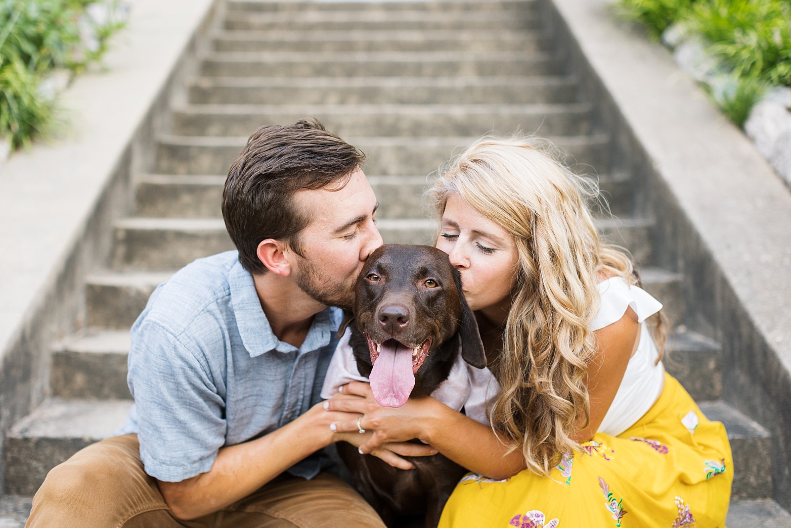 Family portrait with dog | Raleigh Portrait Photographer | Raleigh NC Wedding Photographer