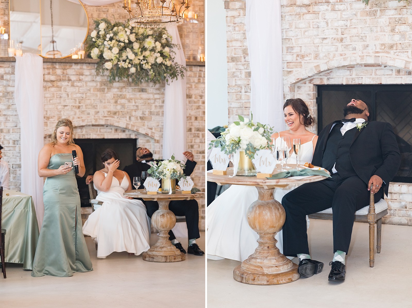 Toasts at Wrightsville Manor in Wilmington | North Carolina Wedding Photographer