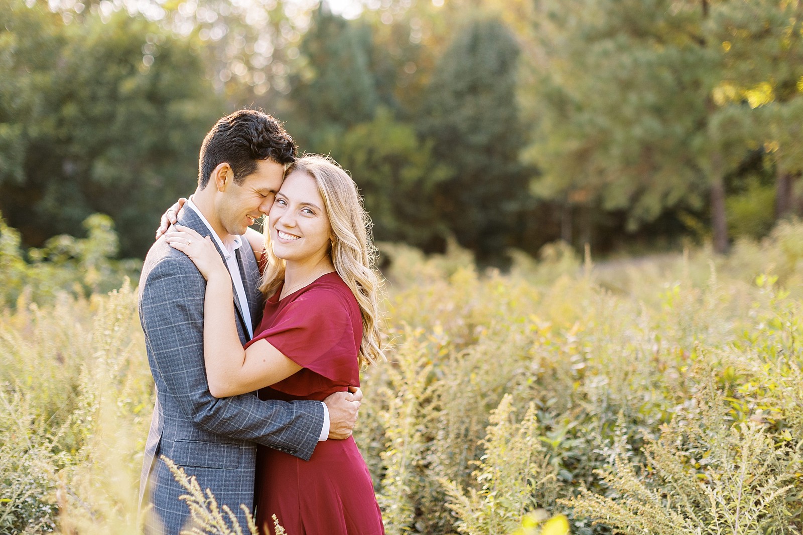 Joyner Park fall engagement session | Raleigh NC wedding photographer