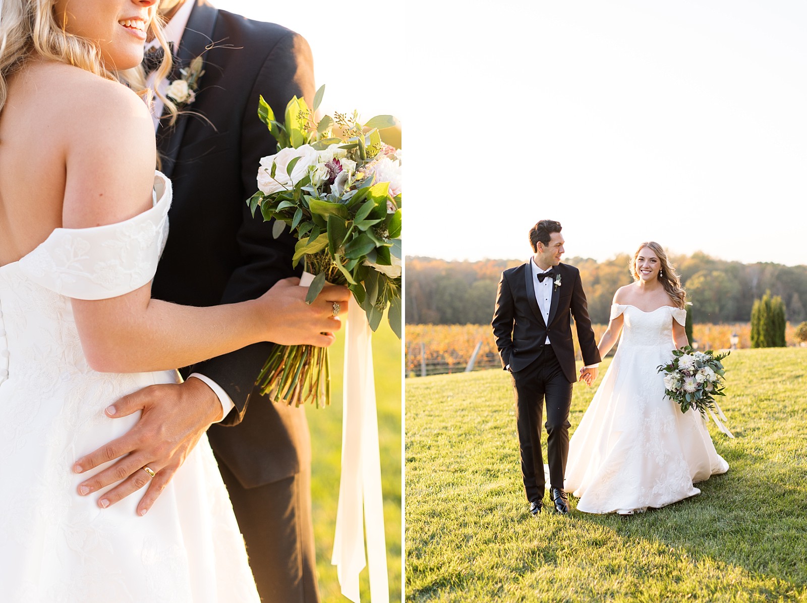 bride and groom details | Childress Vineyards Wedding | winery wedding | charlottesville | NC Wedding Photographer 