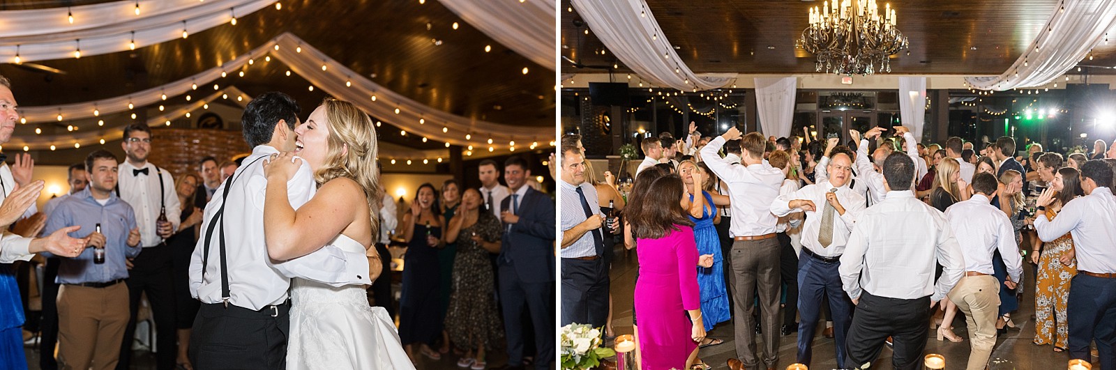 bride and groom dancing  Childress Vineyards Wedding  | NC Wedding Photographer 