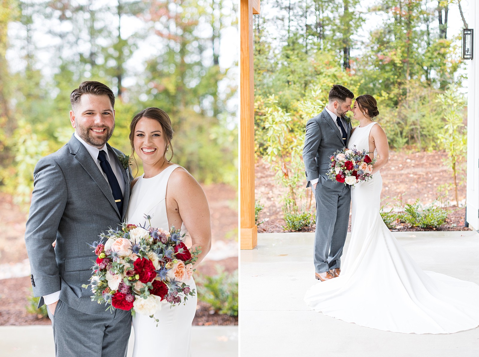 Bride and groom |The Upchurch in Cary NC | Raleigh NC Wedding Photography
