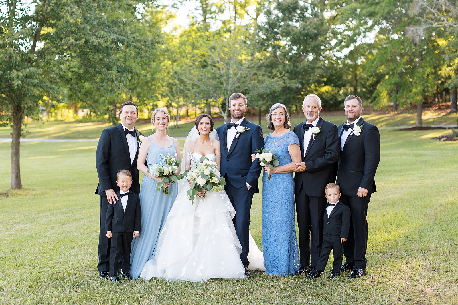 Tips for taking family photos on your wedding day | Example Combinations