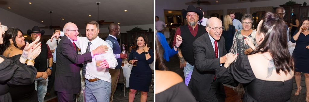 guests dancing at reception | Bentwinds Country Club Wedding | Fall Wedding 
