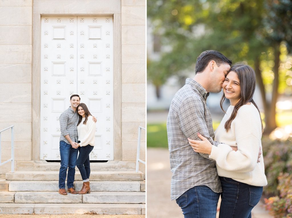 Inspiration for engagement photoshoot in the city | Downtown Raleigh Engagement Photoshoot | Raleigh NC Wedding & Engagement Photographer | Sarah Hinckley Photography 